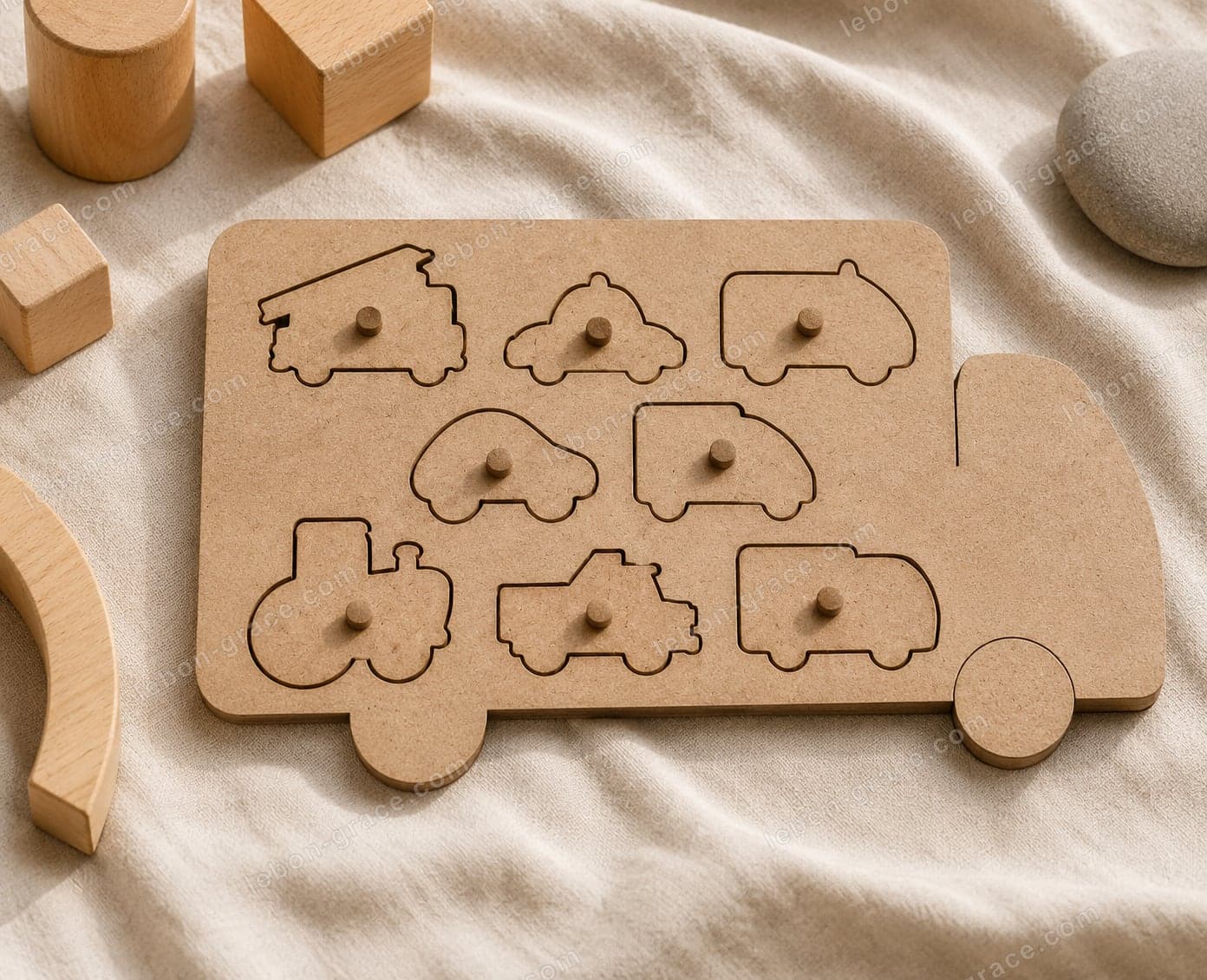 Vehicles Peg Board