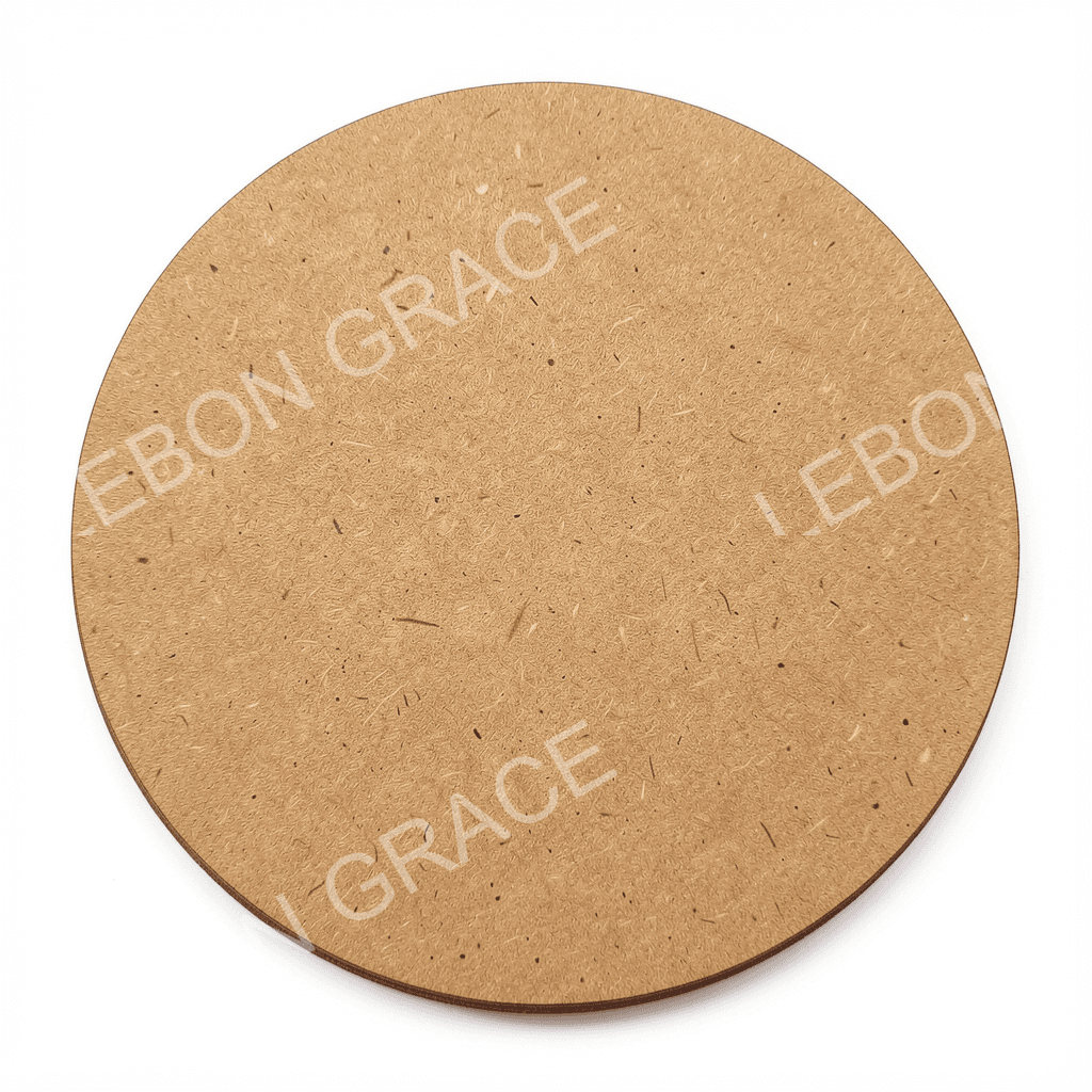 MDF Circle Cutout – 3mm Laser Cut