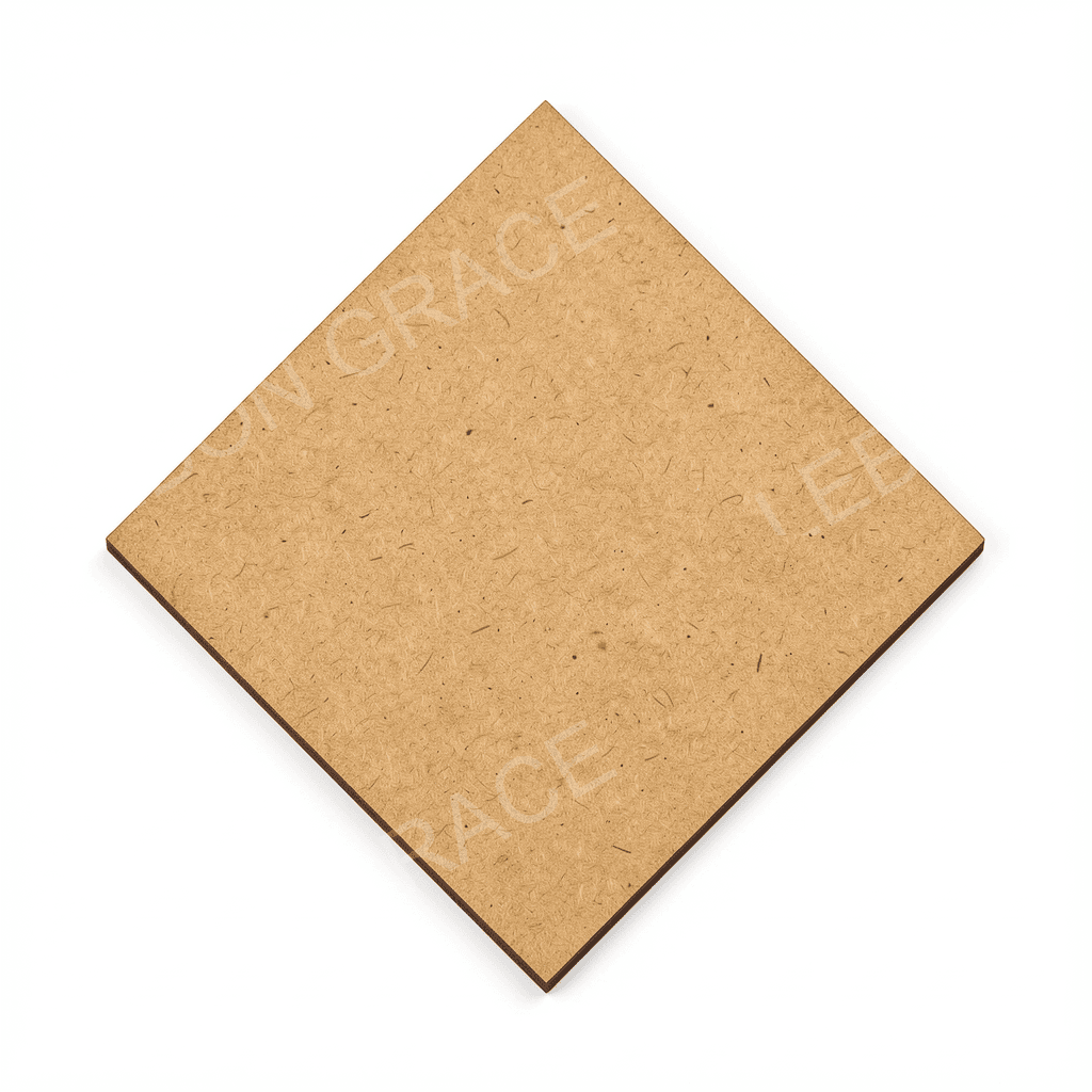 MDF Diamond Cutout – 3mm Laser Cut