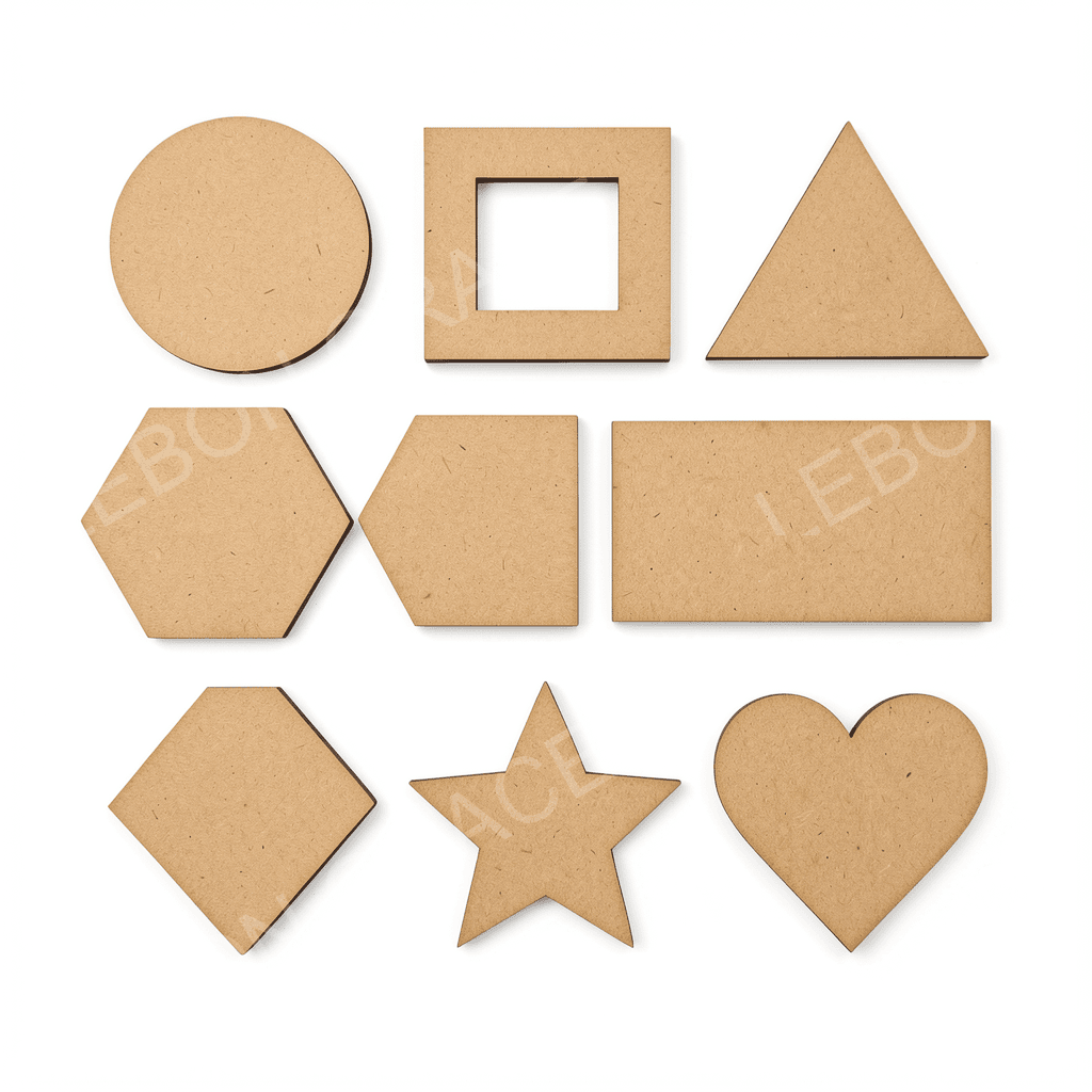 MDF Shape Sorter Puzzle – Toddler Educational Toy