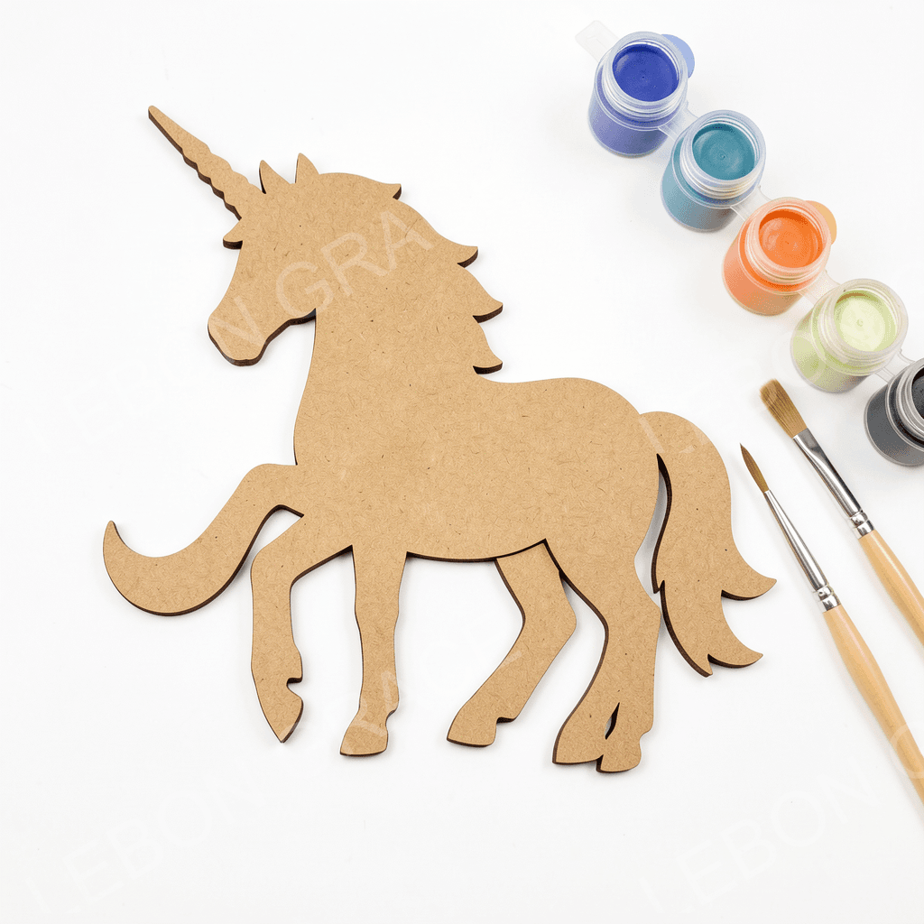 Paint Your Own Unicorn – MDF Craft Kit