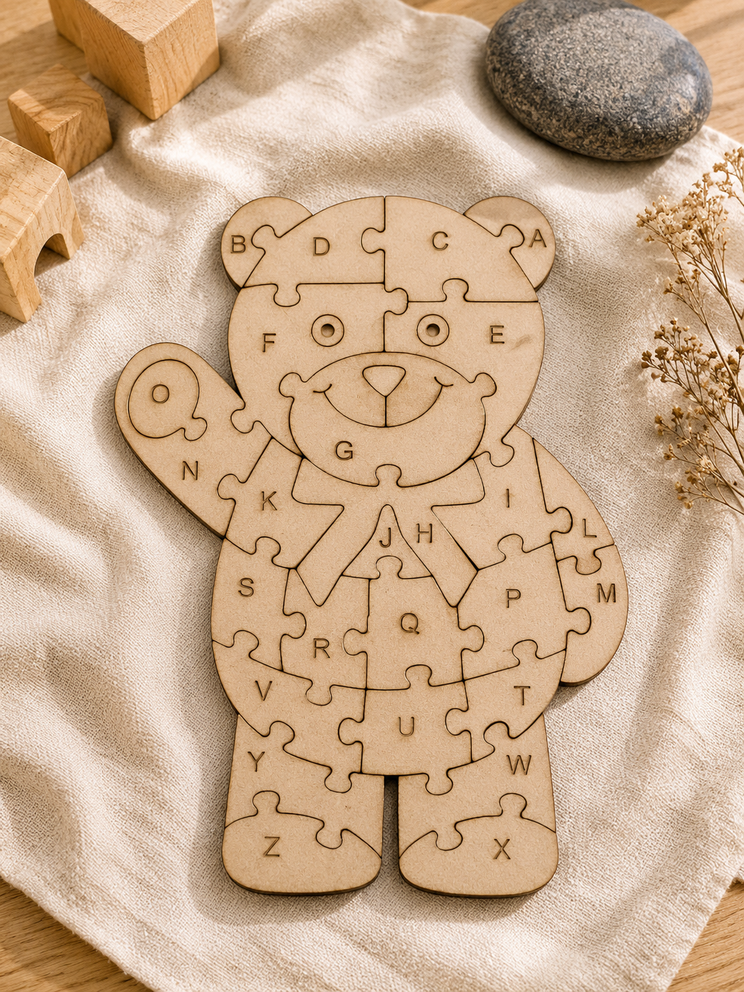 Bear Alphabet Puzzle