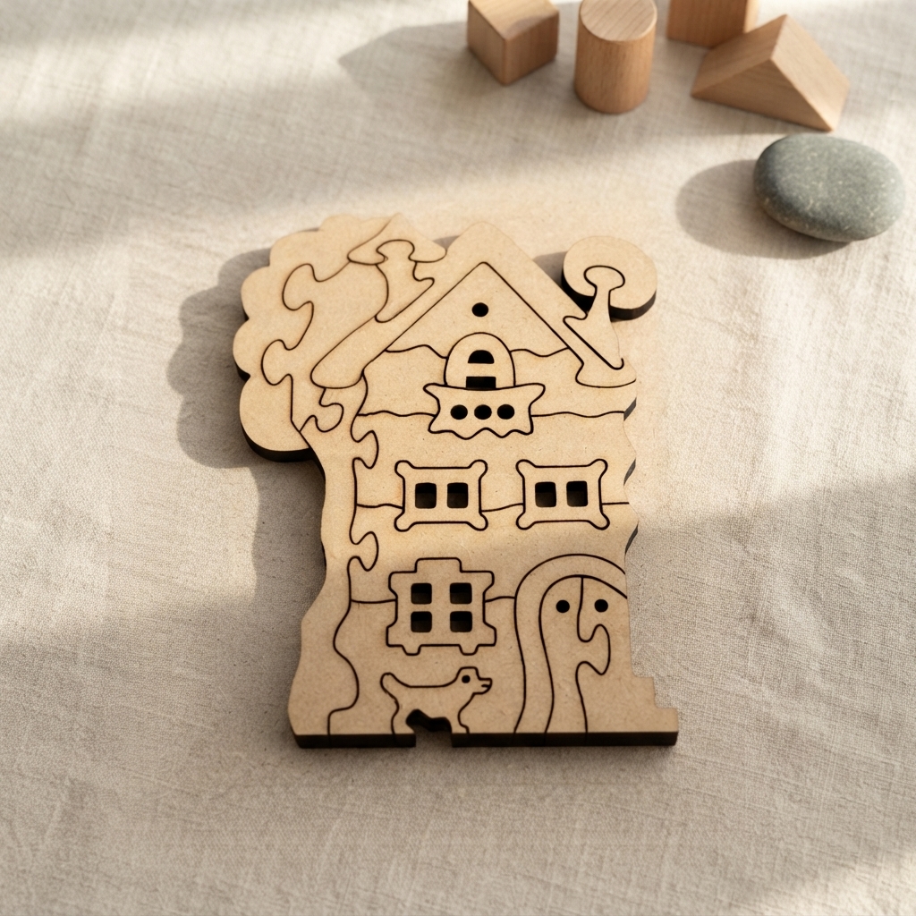 Build A House 3d Puzzle