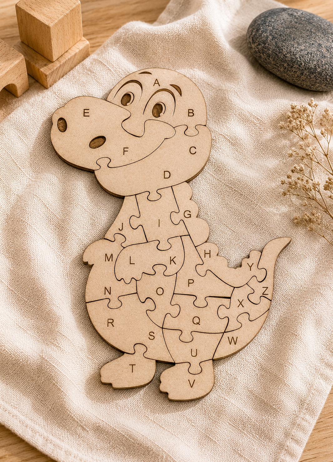 Colour Me Dinosaur Alphabet Puzzle