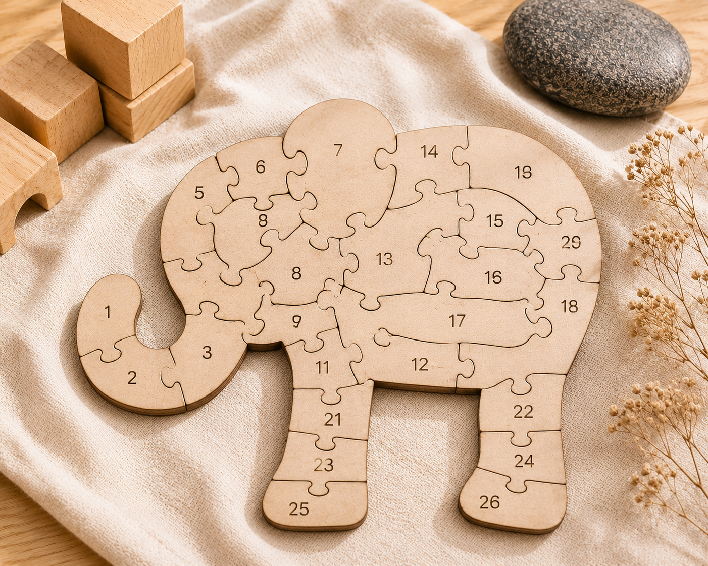 Elephant Number Puzzle