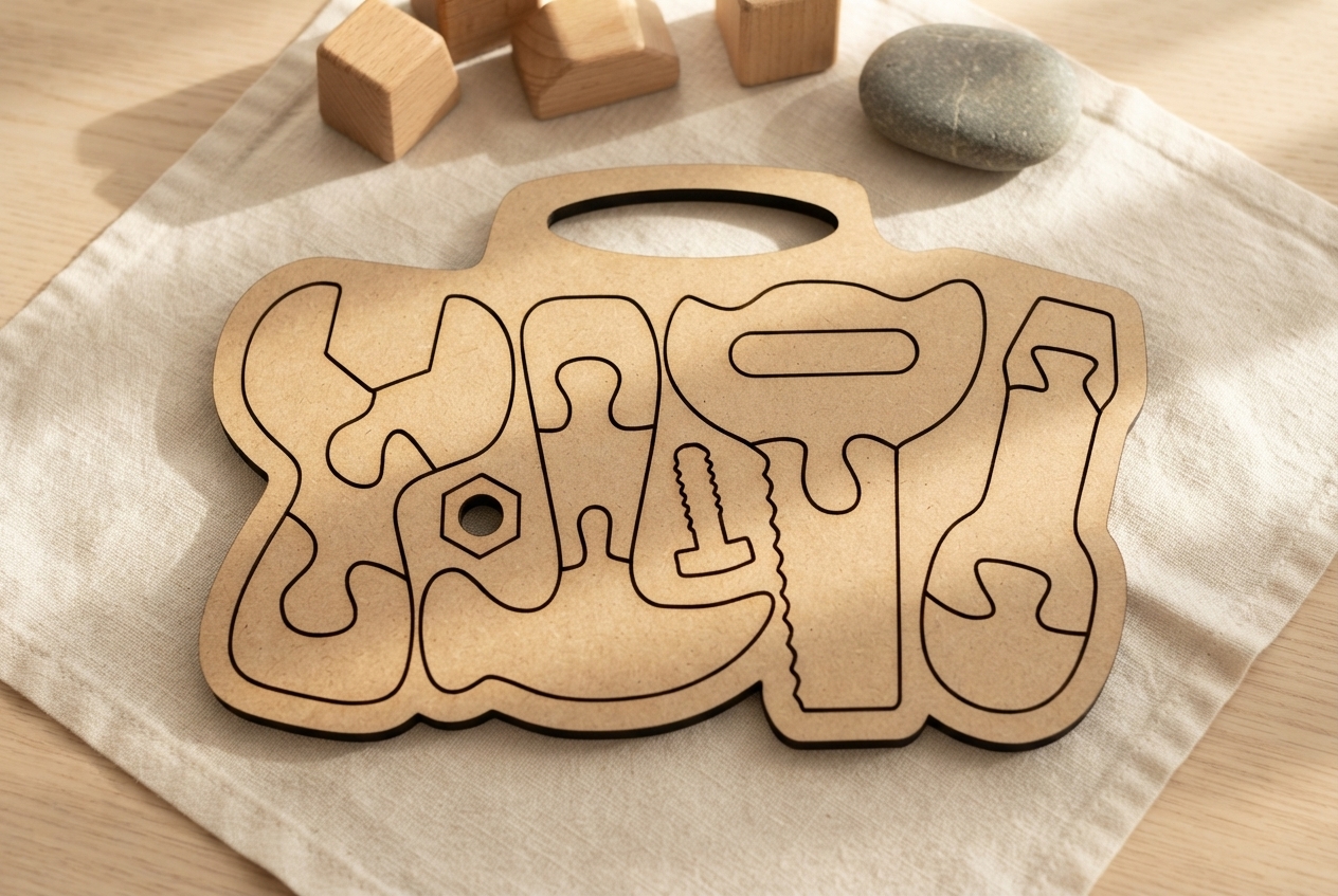 Little Builders Tool Set Puzzle