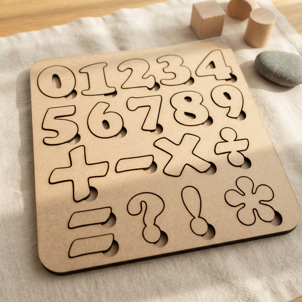 Number Maths Peg Board