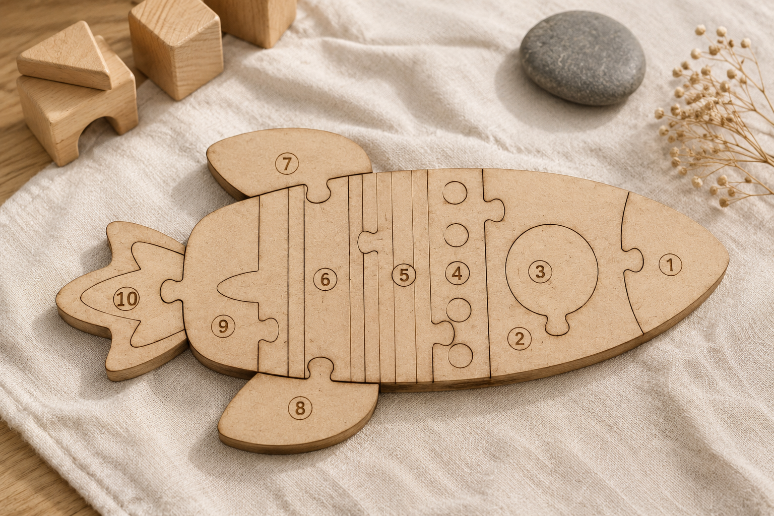 Rocket Number Puzzle