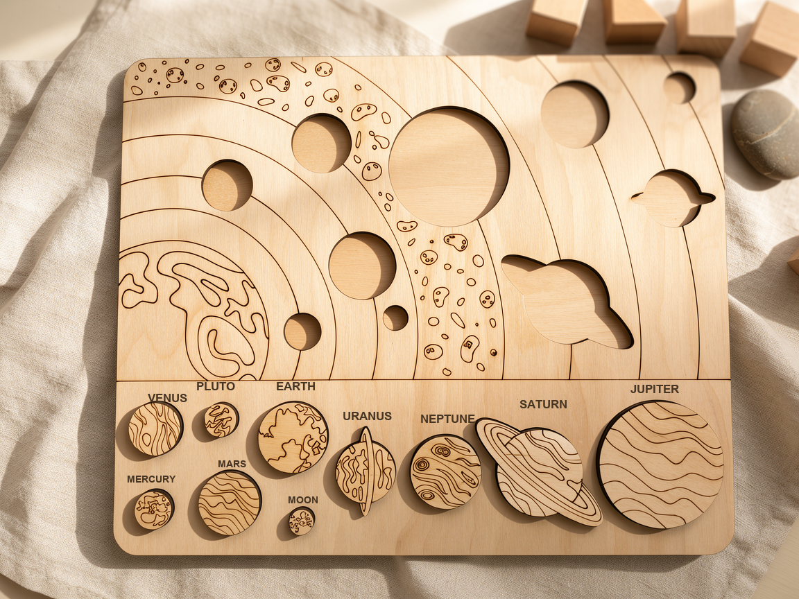 Solar System Peg Puzzle