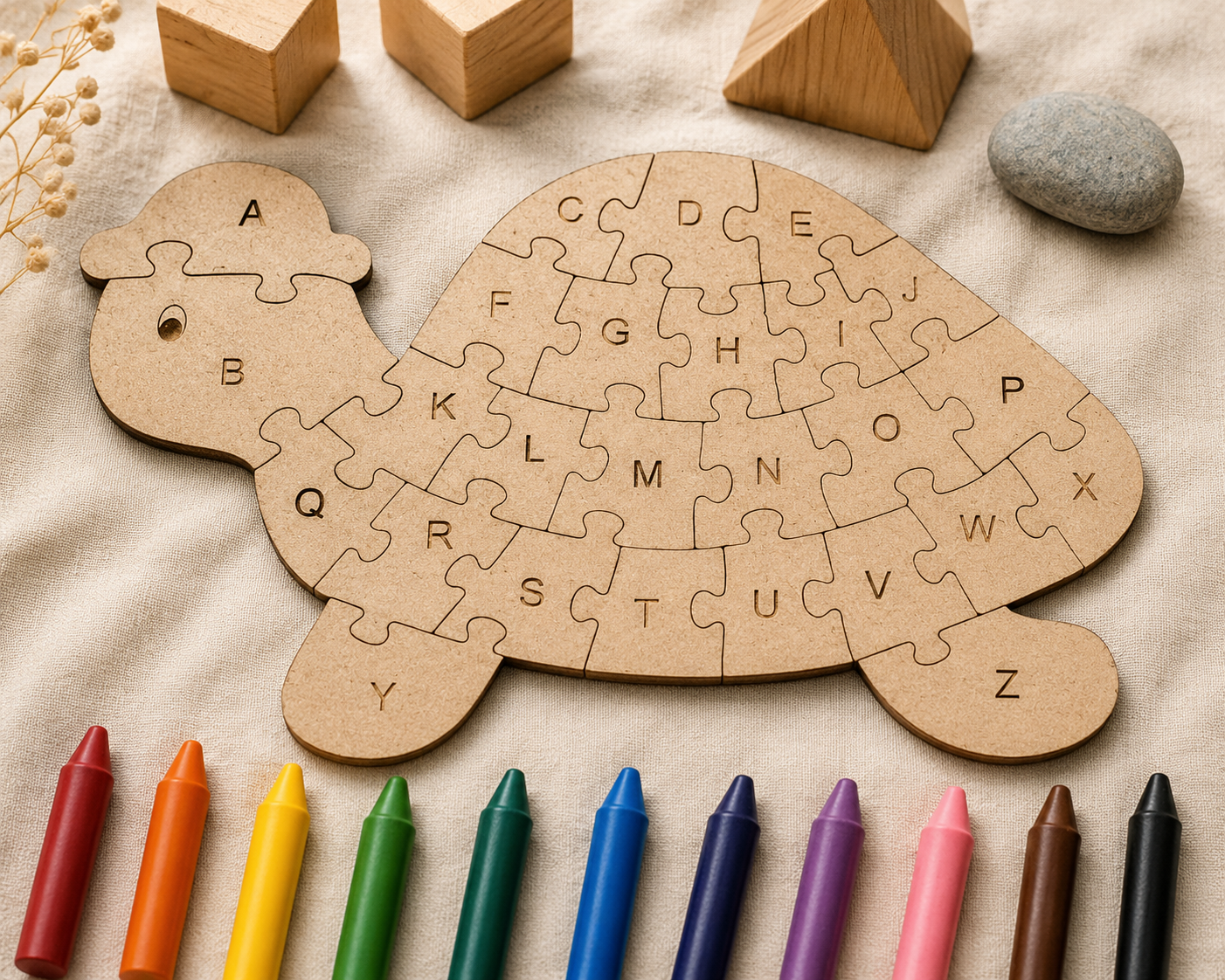 Toddler Alphabet Board