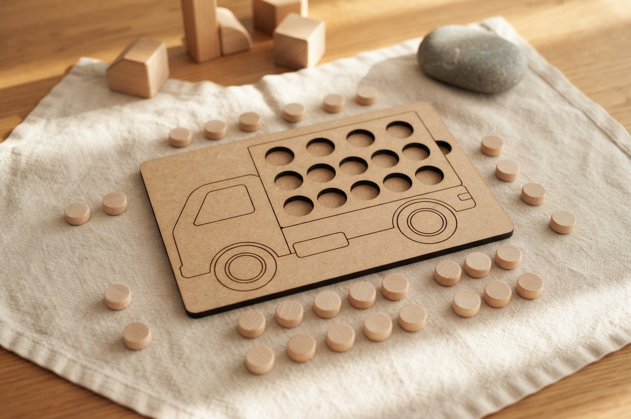 Truck Peg Puzzle 6